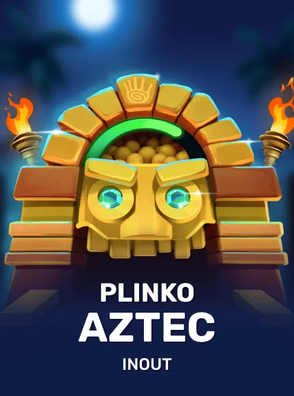 Plinko Aztec casino game artwork