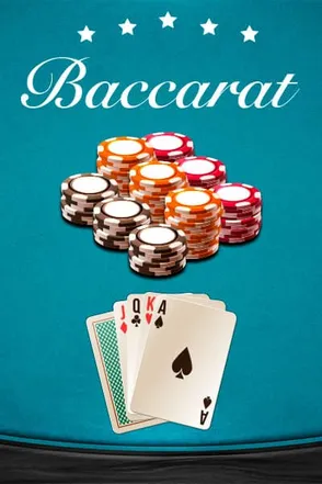Baccarat live casino artwork