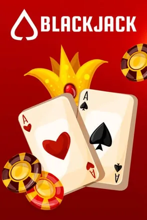 Blackjack live casino artwork