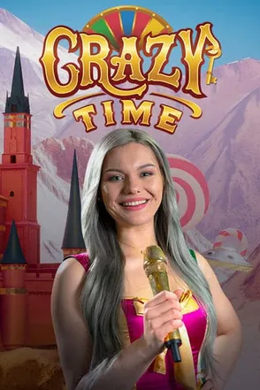 Crazy Time live casino artwork