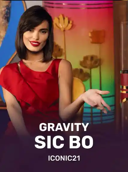 Gravity Sic Bo live casino artwork