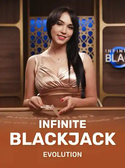 Infinite Blackjack live casino artwork