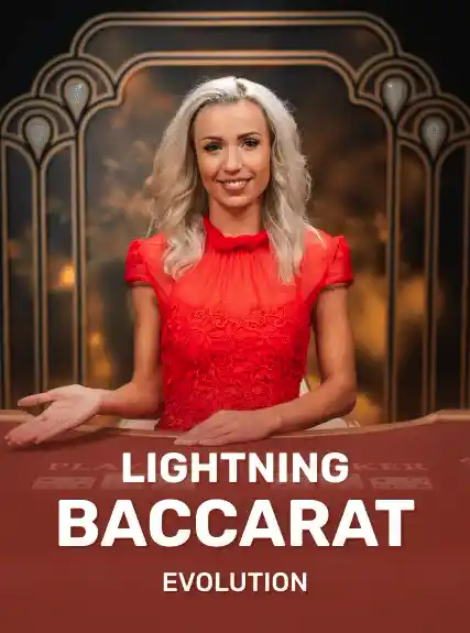 Lightning Baccarat live casino artwork