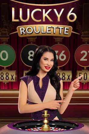 Lucky 6 Roulette live casino artwork