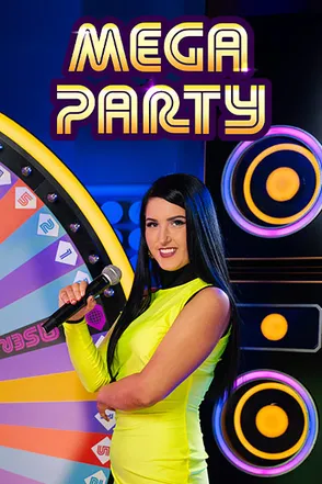 Mega Party live casino artwork