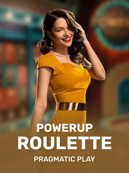 PowerUP Roulette live casino artwork