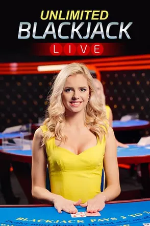 Unlimited Blackjack Live live casino artwork