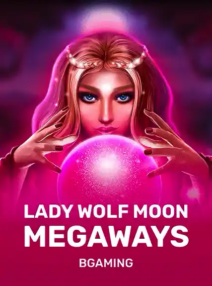 Lady Wolf Moon Megaways game artwork