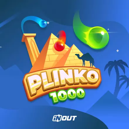 Plinko 1000 game artwork